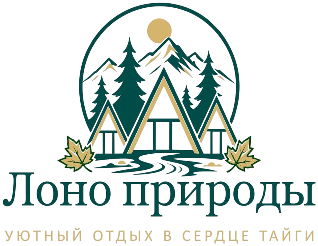Логотип базы отдыха Лоно Природы LONO